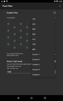 Pixel Filter android App screenshot 1